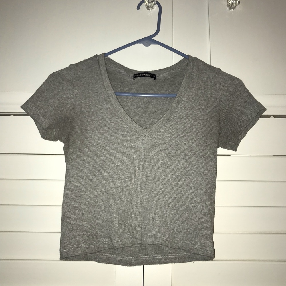 Brandy Melville Gray top